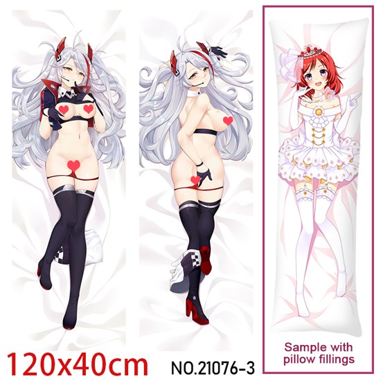 Anime Girl Eugen Dakimakura Hugging Body Pillow Case Cover