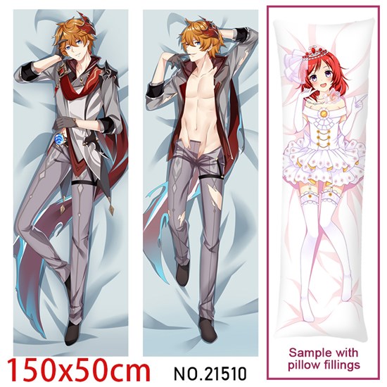 Anime Tartaglia Dakimakura Hugging Body Pillow Case Cover