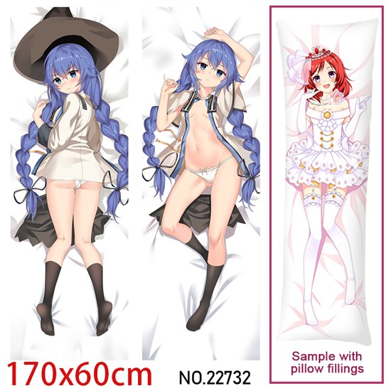 Anime Girl Roxy Migurdia Dakimakura Hugging Body Pillow Case Cover