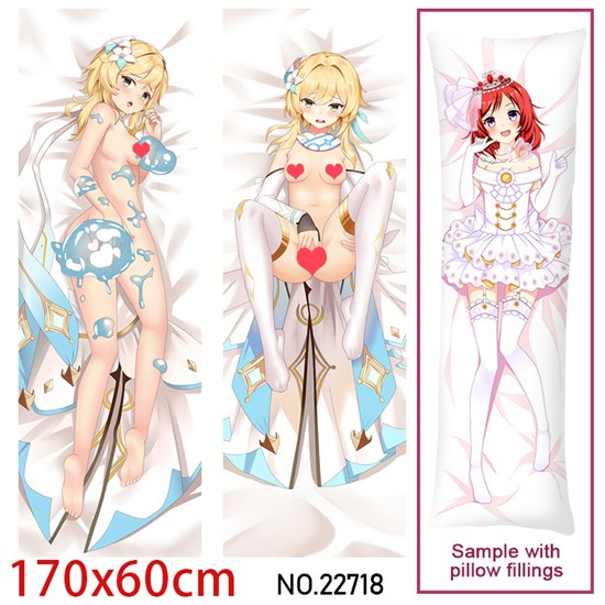 Anime Girl Lumine Dakimakura Hugging Body Pillow Case Cover