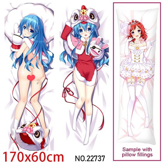 Anime Girl Himekawa Yoshino Dakimakura Hugging Body Pillow Case Cover