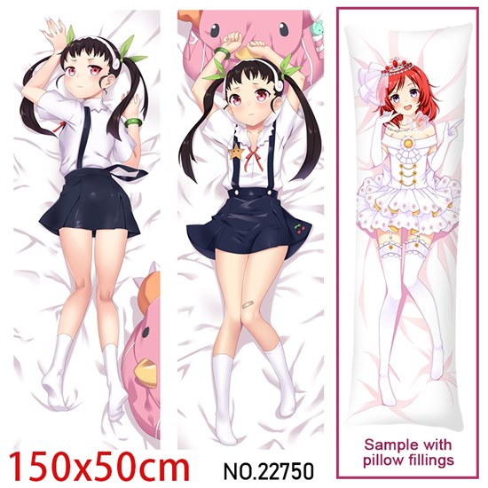 Anime Girl Hachikuji Mayoi Dakimakura Hugging Body Pillow Case Cover