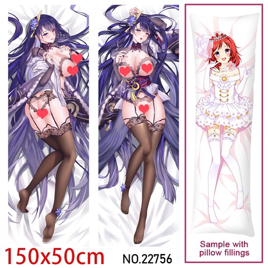 Anime Girl Beelzebul Dakimakura Hugging Body Pillow Case Cover