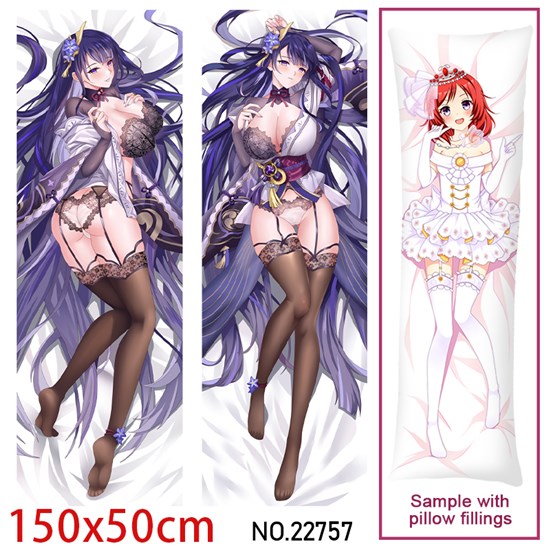Anime Girl Beelzebul Dakimakura Hugging Body Pillow Case Cover