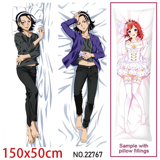 Anime Toudou Jinpachi Dakimakura Hugging Body Pillow Case Cover