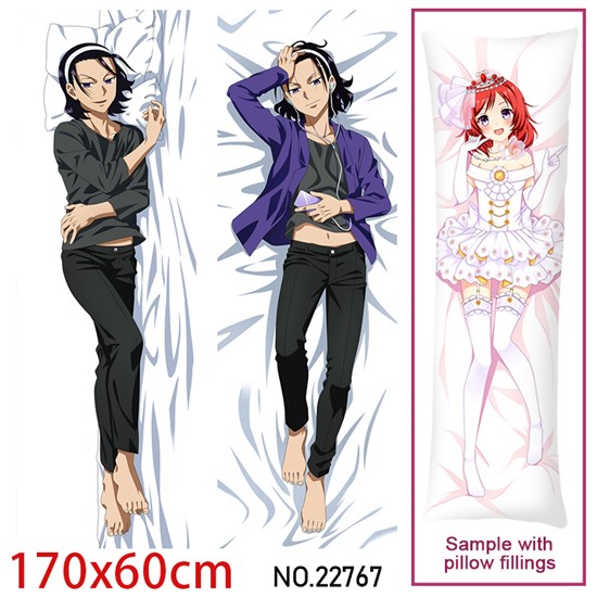 Anime Toudou Jinpachi Dakimakura Hugging Body Pillow Case Cover