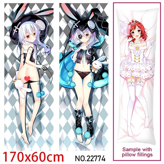 Anime Himekawa Yoshino Dakimakura Hugging Body Pillow Case Cover