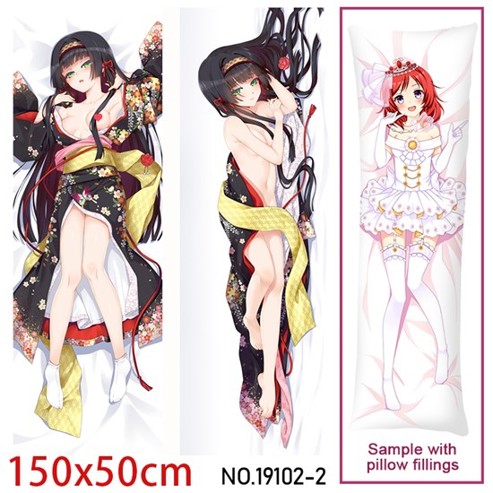 Anime Girl Renge Dakimakura Hugging Body Pillow Case Cover