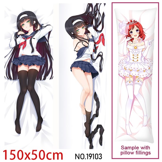 Anime Girl Renge Dakimakura Hugging Body Pillow Case Cover