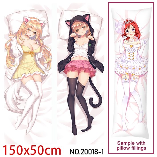 Anime Girl Misaka Mikoto Shokuhou Misaki Dakimakura Hugging Body Pillow Case Cover