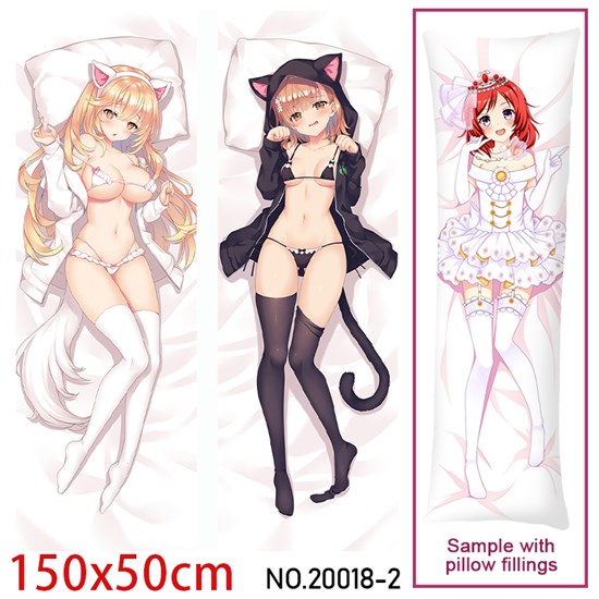 Anime Girl Misaka Mikoto Shokuhou Misaki Dakimakura Hugging Body Pillow Case Cover