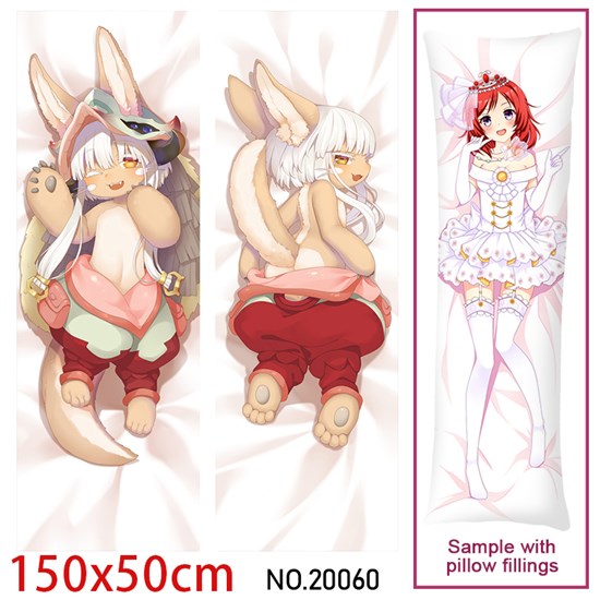 Anime Girl Nanachi Dakimakura Hugging Body Pillow Case Cover