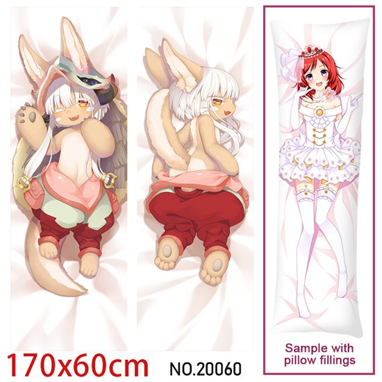 Anime Girl Nanachi Dakimakura Hugging Body Pillow Case Cover