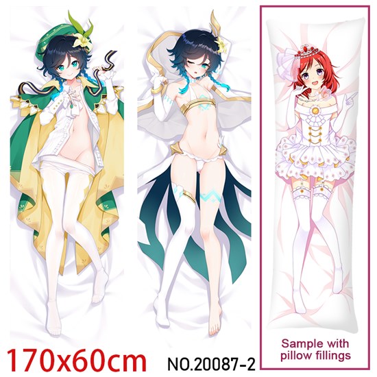 Anime Barbatos Dakimakura Hugging Body Pillow Case Cover