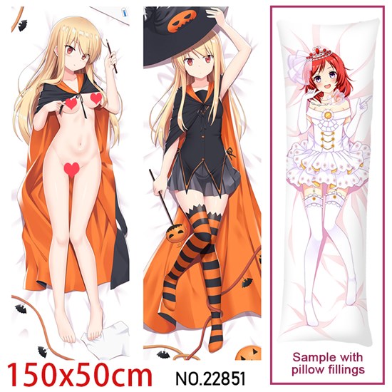 Anime Girl Shiina Mashiro Dakimakura Hugging Body Pillow Case Cover