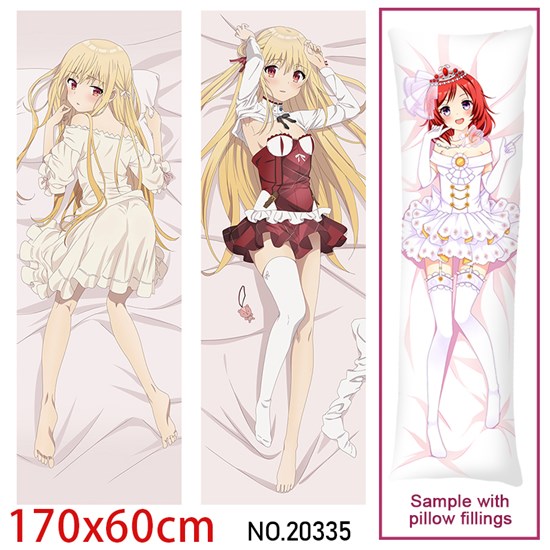 Japan Anime Girl Melida Angel Dakimakura Hugging Body Pillow Case Cover