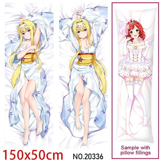 Japan Anime Girl Alice Synthesis Thirty Dakimakura Hugging Body Pillow Case Cover