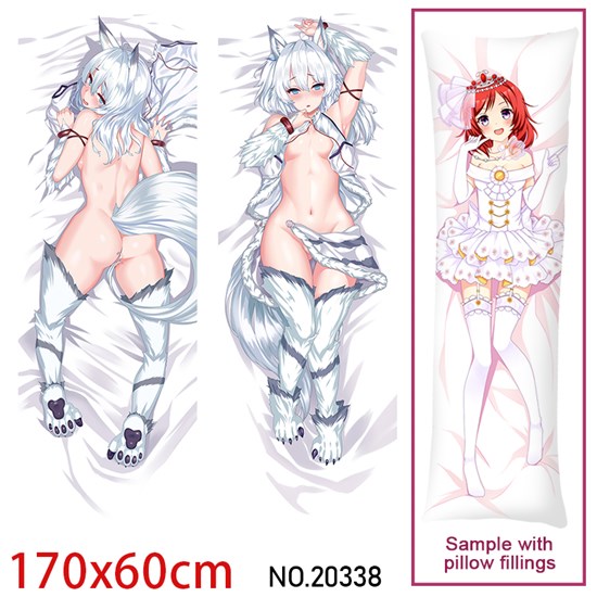 Japan Anime Girl Setsuna Dakimakura Hugging Body Pillow Case Cover