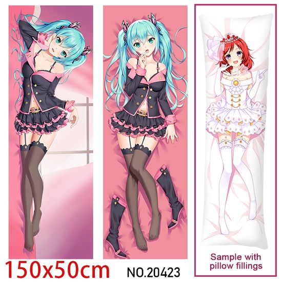 Japan Anime Girl Miku Dakimakura Hugging Body Pillow Case Cover