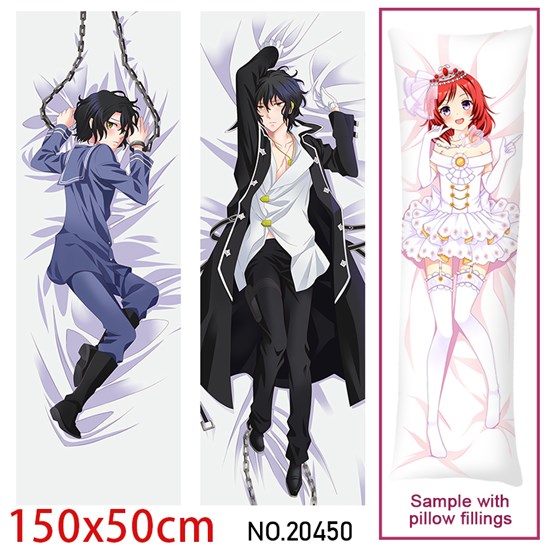 Japan Anime Gilbert Nightray Dakimakura Hugging Body Pillow Case Cover