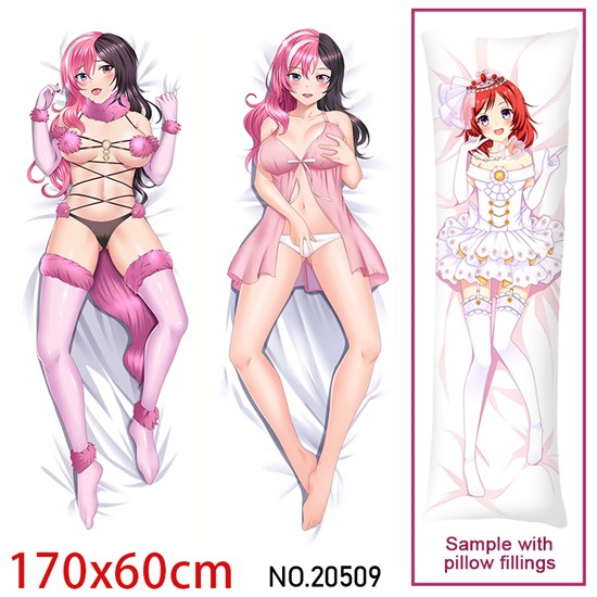 Anime Girl Neopolitan Dakimakura Hugging Body Pillow Case Cover