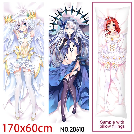 Japan Anime Girl Tobiichi Origami Dakimakura Hugging Body Pillow Case Cover