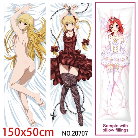 Japan Anime Girl Karino Shuka Dakimakura Hugging Body Pillow Case Cover