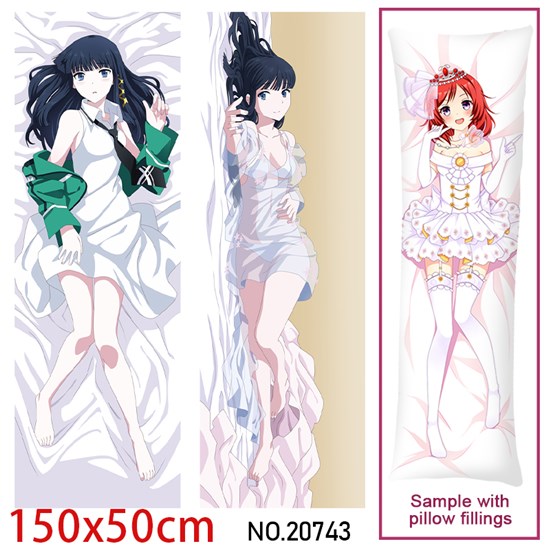 Japan Anime Girl Shiba Miyuki Dakimakura Hugging Body Pillow Case Cover
