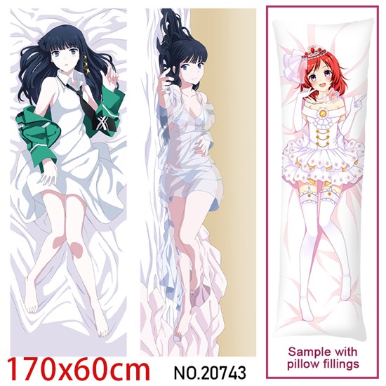 Japan Anime Girl Shiba Miyuki Dakimakura Hugging Body Pillow Case Cover