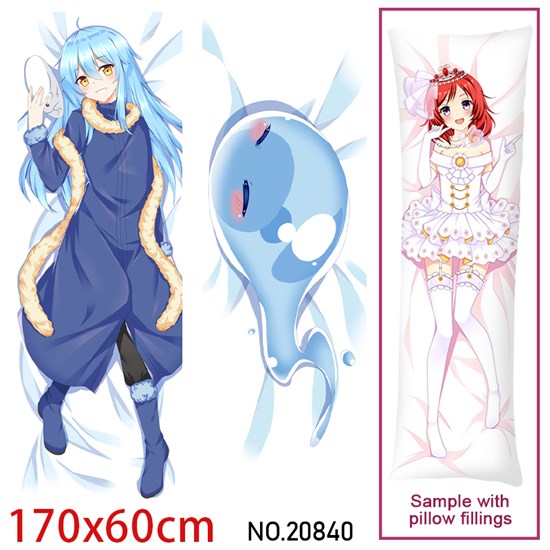 Japan Anime Rimuru Tempest Dakimakura Hugging Body Pillow Case Cover