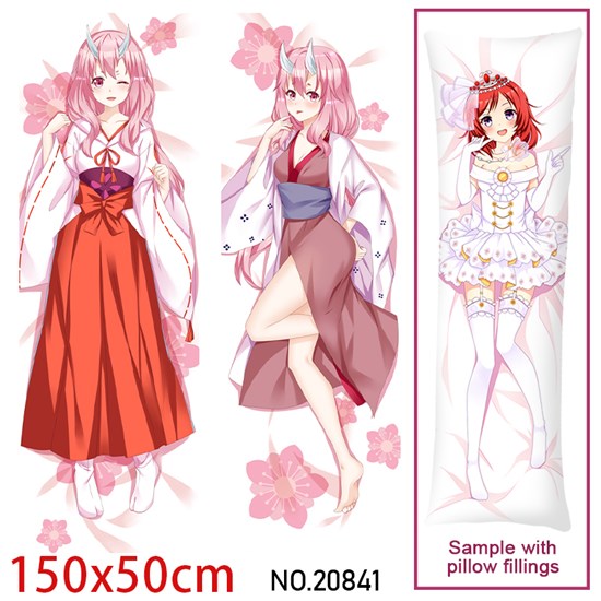 Japan Anime Girl Shuna Dakimakura Hugging Body Pillow Case Cover
