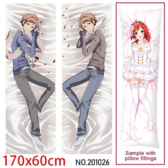 Japan Anime Hitachiin Hikaru Kaoru Dakimakura Hugging Body Pillow Case Cover