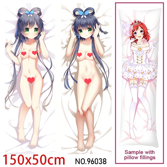 Anime Girl Luo Tianyi Dakimakura Hugging Body Pillow Case Cover