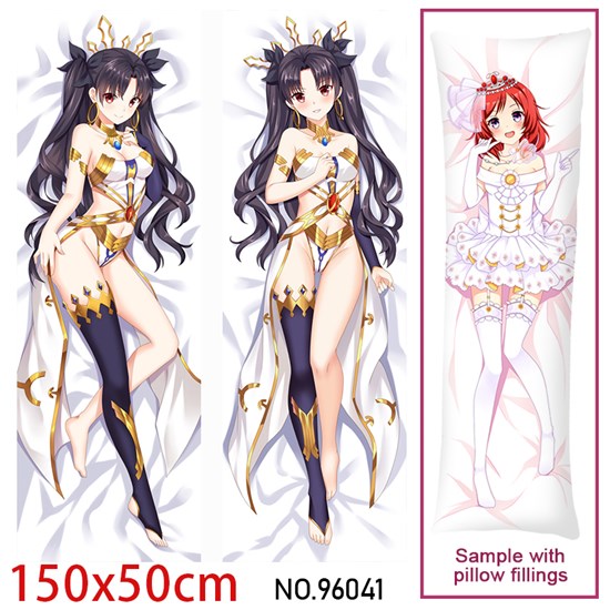 Anime Girl Tohsaka Rin Dakimakura Hugging Body Pillow Case Cover