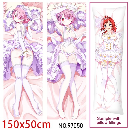 Japan Anime Girl Ram Dakimakura Hugging Body Pillow Case Cover