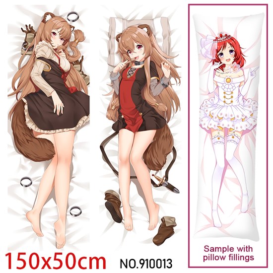 Anime Girl Raphtaria Dakimakura Hugging Body Pillow Case Cover