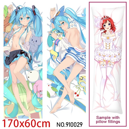 Anime Girl Miku Dakimakura Hugging Body Pillow Case Cover