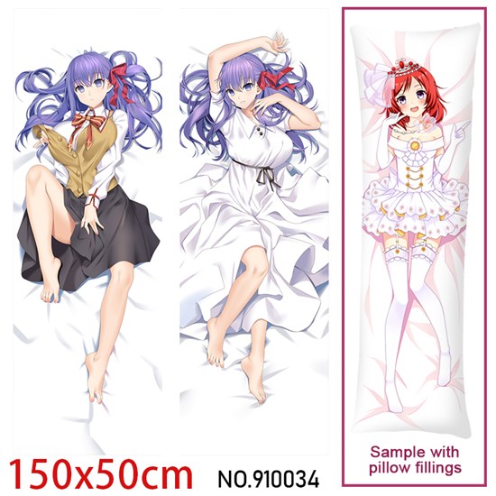 Anime Girl Matou Sakura Dakimakura Hugging Body Pillow Case Cover