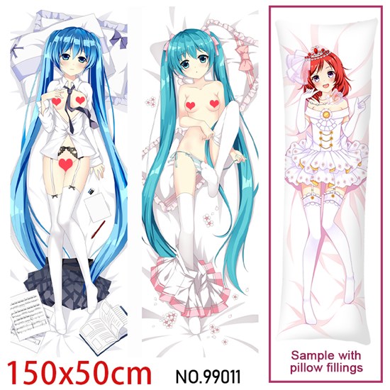 Japan Anime Girl Hatsune Miku Dakimakura Hugging Body Pillow Case Cover