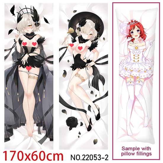 Japan Anime Girl HMS Sheffield Dakimakura Hugging Body Pillow Case Cover