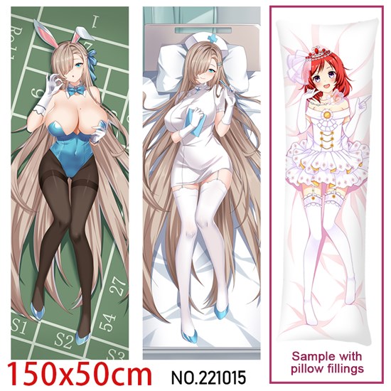 Anime Game Girl Itinose Asena Hugging Body Pillow Case Cover