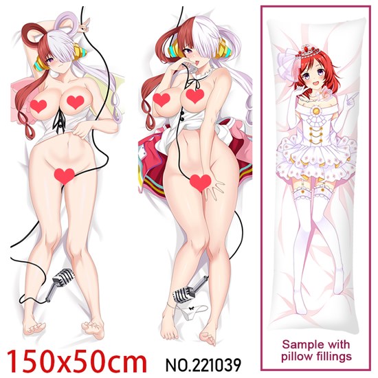 Anime Girl Uta Dakimakura Hugging Body Pillow Case Cover