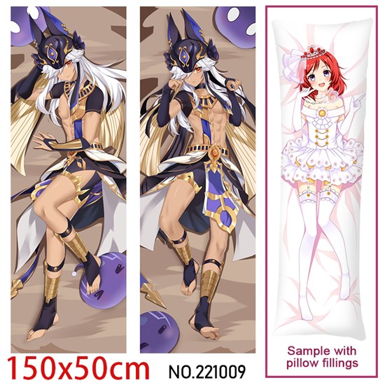 Anime Cyno Dakimakura Hugging Body Pillow Case Cover