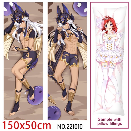 Anime Cyno Dakimakura Hugging Body Pillow Case Cover