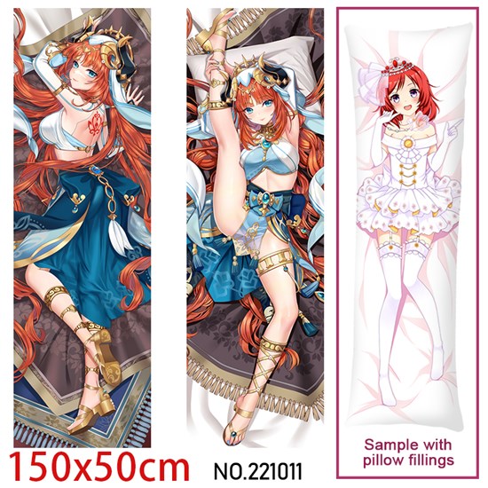 Anime Nilou Dakimakura Hugging Body Pillow Case Cover