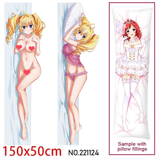 Anime Girl Irina Shidou Dakimakura Hugging Body Pillow Case Cover