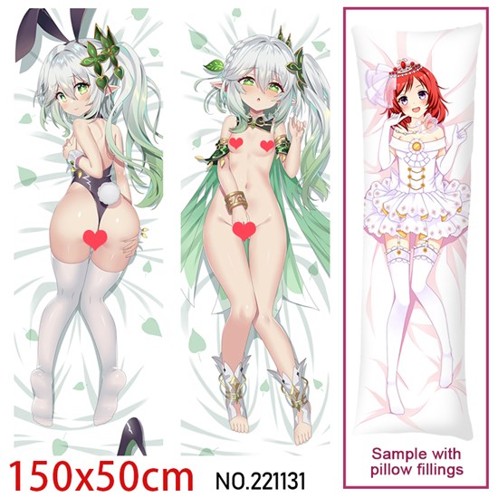 Anime Girl Nahida Dakimakura Hugging Body Pillow Case Cover