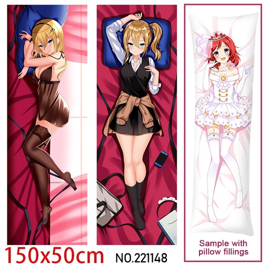 Anime Girl Hayasaka Ai Dakimakura Hugging Body Pillow Case Cover