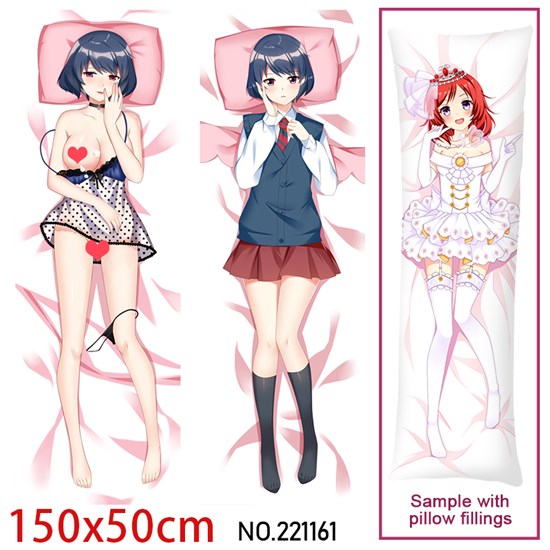 Anime Girl Tachibana Rui Dakimakura Hugging Body Pillow Case Cover