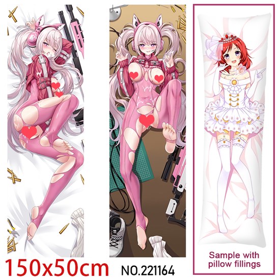 Anime Girl Alice Dakimakura Hugging Body Pillow Case Cover